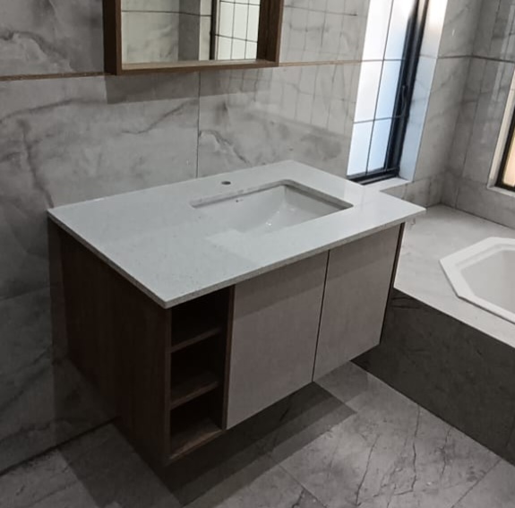 Custom bathroom cupboards Durban