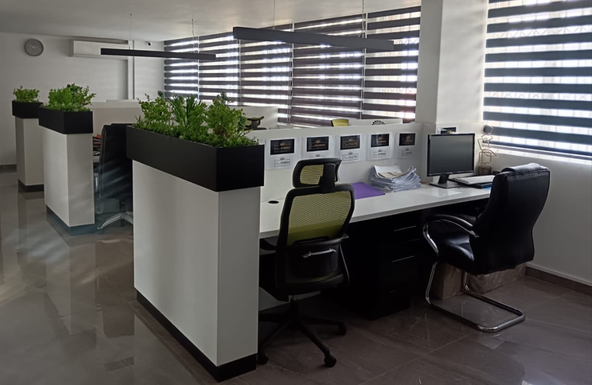 Custom office built-in cupboards Durban